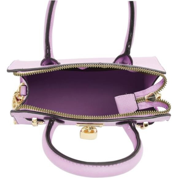 Women evening bag mini satchel clutch purse party prom handbag with chain lock - Picture 5 of 7